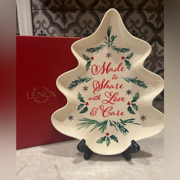 NIB- NEW IN BOX- LENOX “GIVING TREE” PLATE-LARGE - Picture 1 of 12